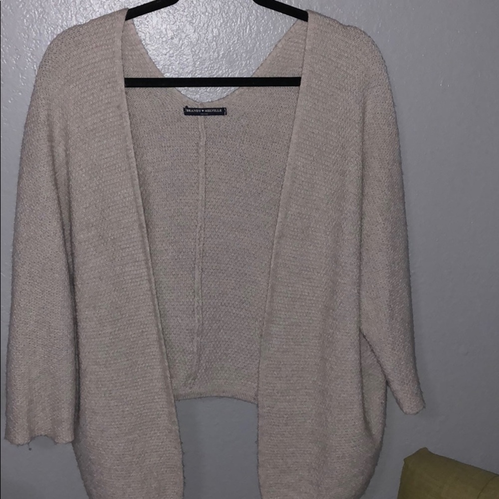Brandy Melville cream cardigan